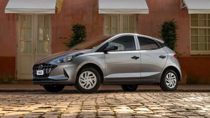 O Hyundai HB20 Sense 1.0 está na 5ª posição entre os carros 0 km mais baratos do Brasil