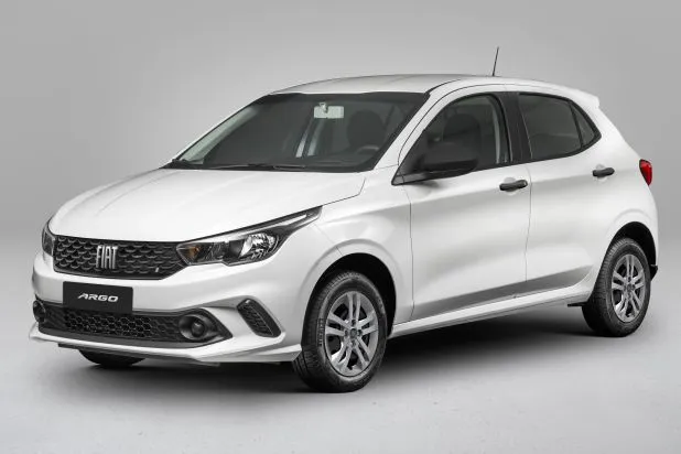 Fiat Argo 1.0 está na 4ª posição, com preço sugerido de R$ 69.990
