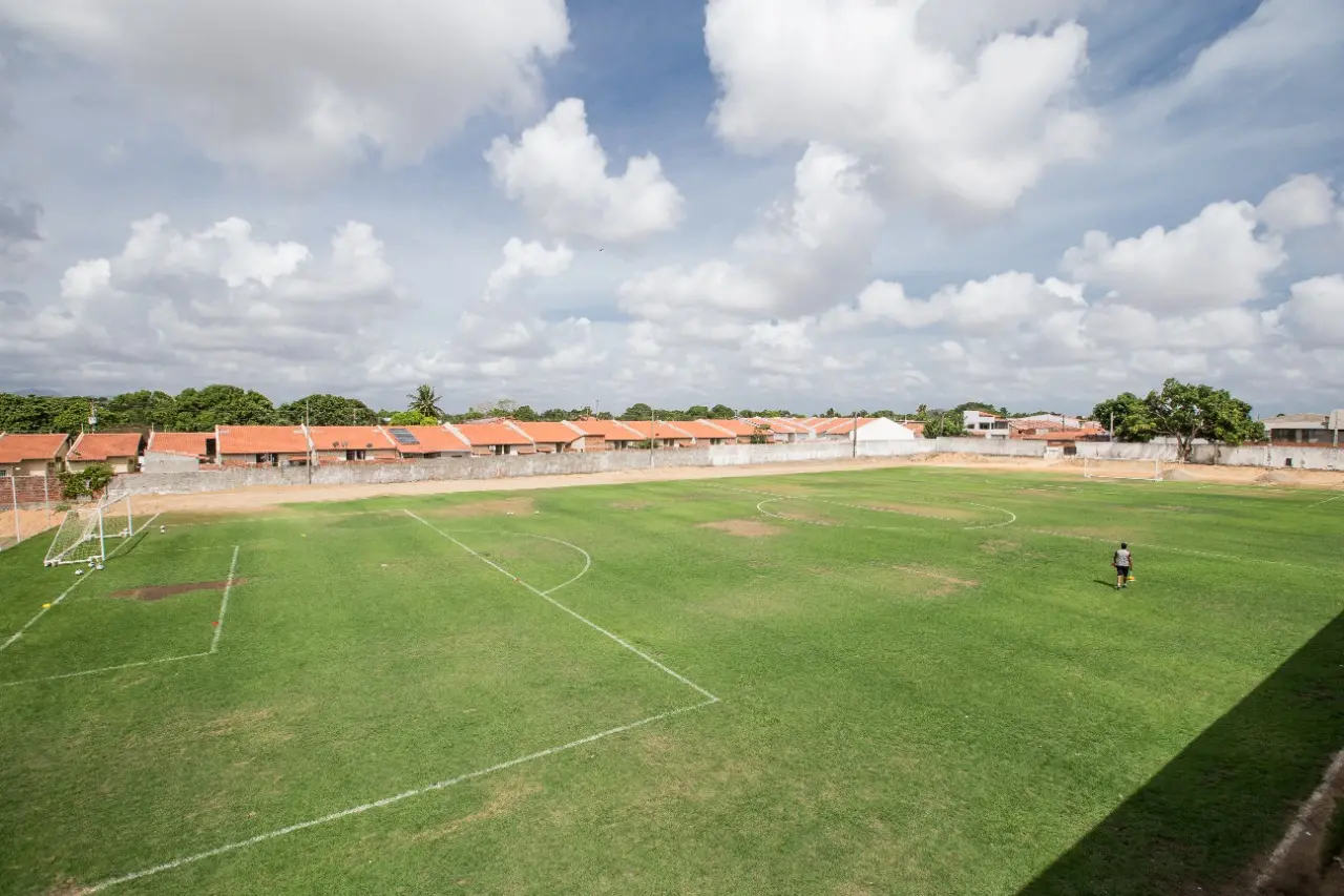 Instalações da Cidade Vozão, em Itaitinga