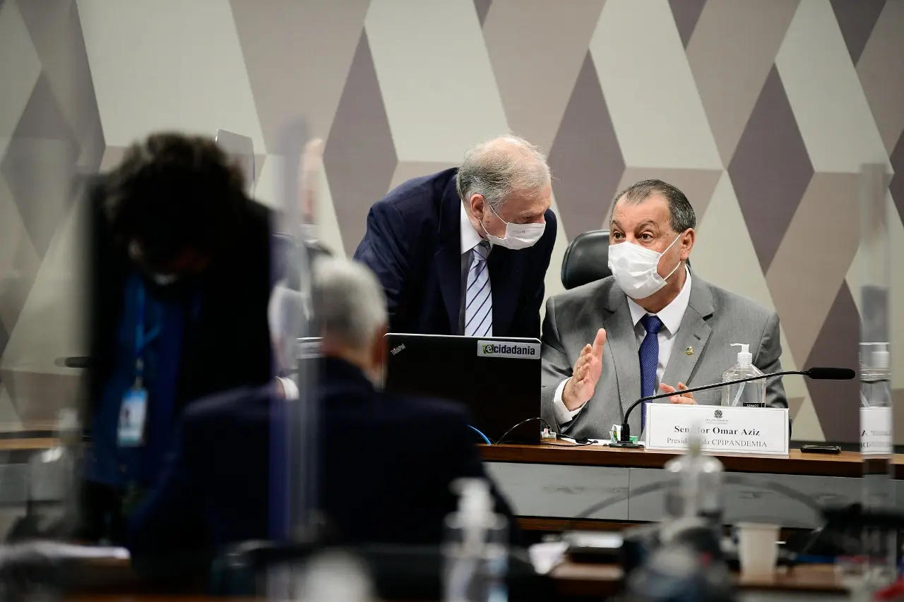 Tasso Jereissati e Omar Aziz