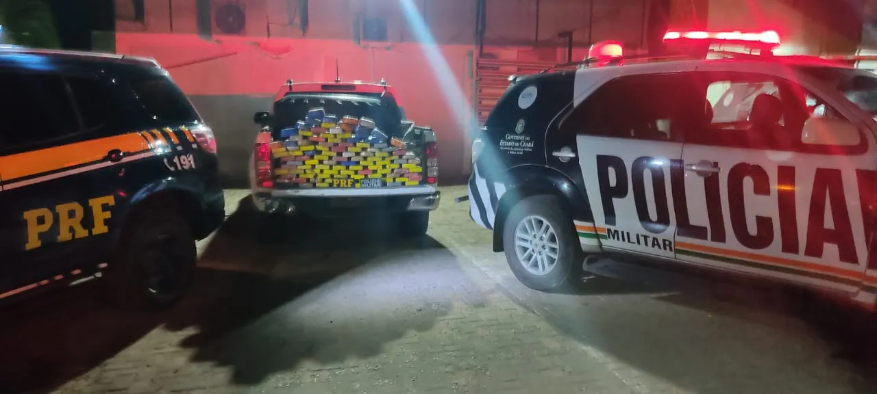 Material ilícito e presos foram conduzidos à Delegacia Regional de Tianguá