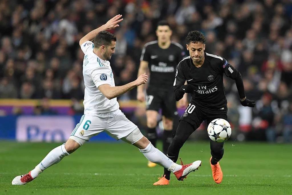Pelo PSG, Neymar nunca venceu o Real Madrid na Liga dos Campeões