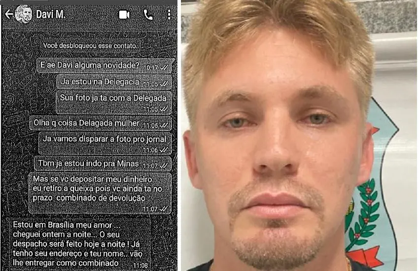 estelionato sentimental suspeito david