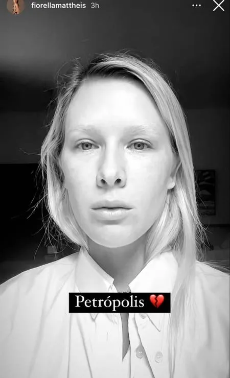 Fiorella nasceu e foi criada em Petrópolis