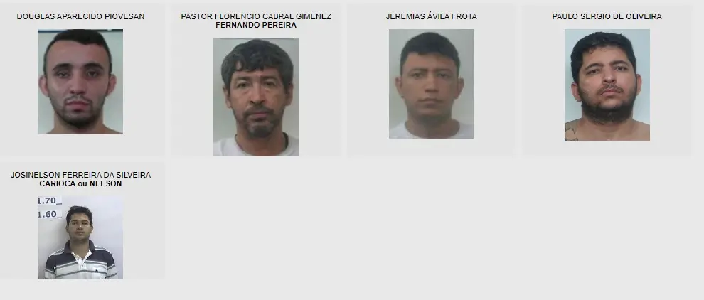 Lista de Mais Procurados da Secretaria da Segurança Pública e Defesa Social do Ceará (SSPDS) reúne 13 criminosos conhecidos há muito tempo pelas autoridades