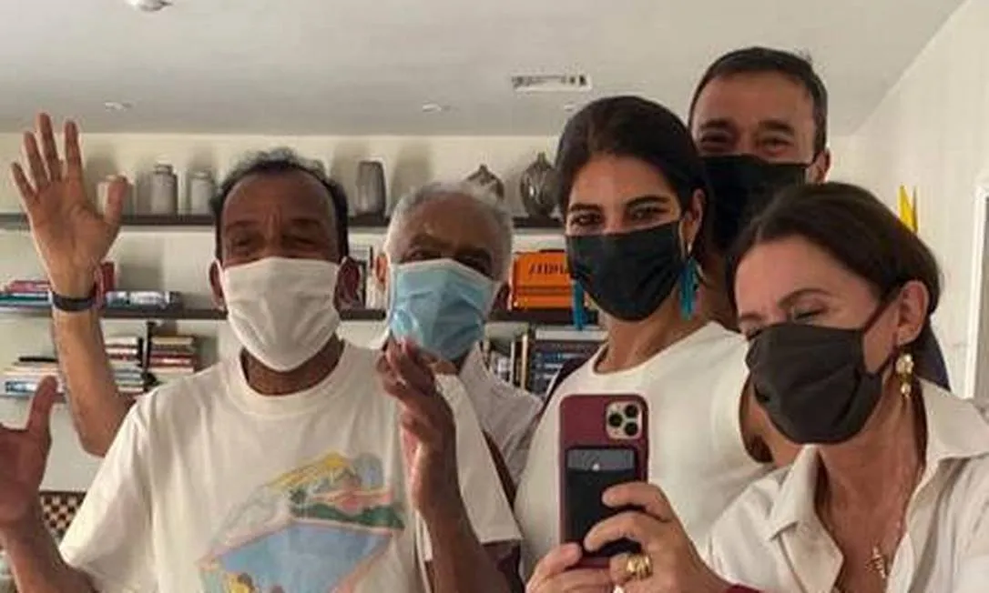 André Rizek e Andreia Sadi também estiveram presentes no encontro