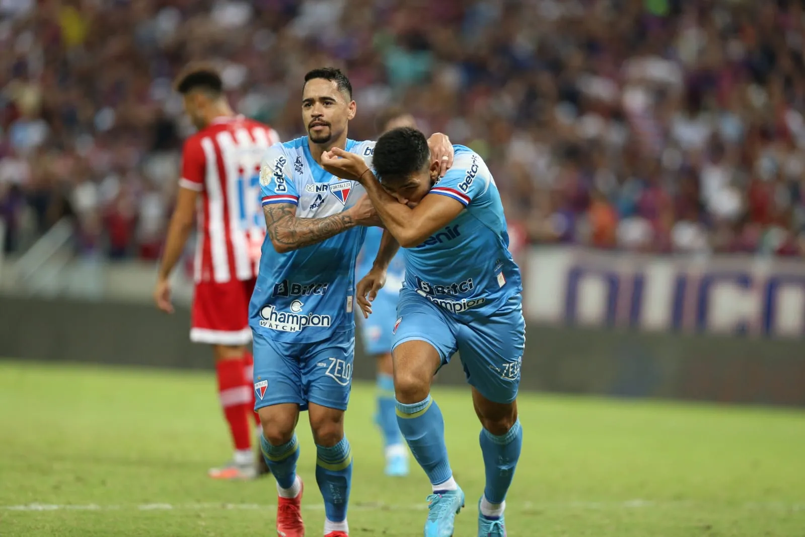 Silvio Romero é artilheiro do Fortaleza na Copa do Nordeste, com três gols, ao lado de Romarinho, Moisés, Pikachu e Valentín Depietri