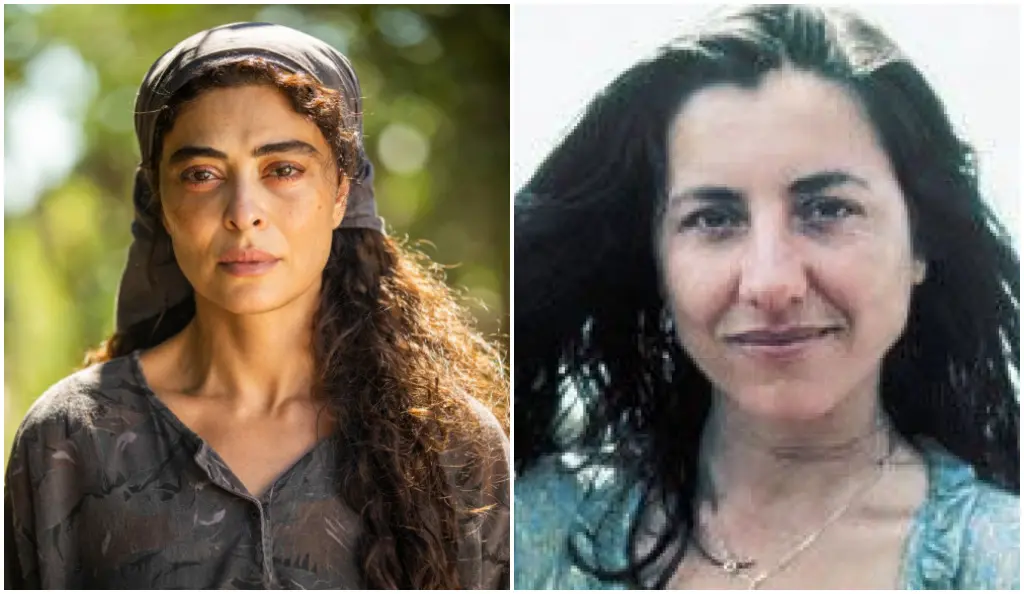 Juliana Paes (2022) e Cássia Kiss (1990)