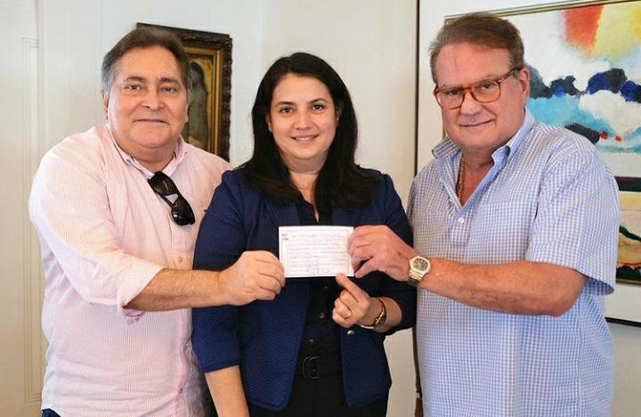 Luiz Pontes, Cláudia Gomes e Chiquinho Feitosa