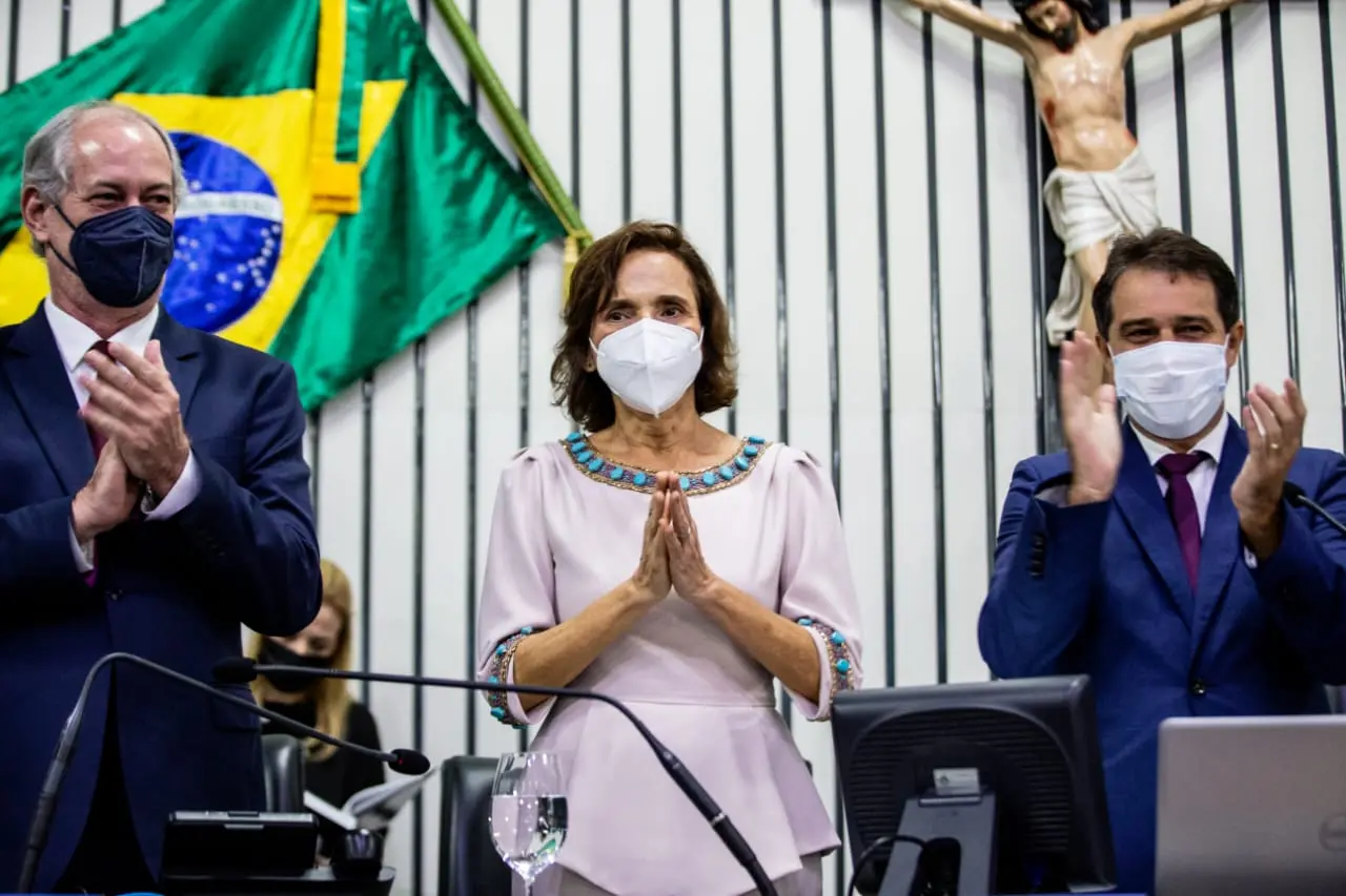 Izolda, Ciro e Evandro Leitão