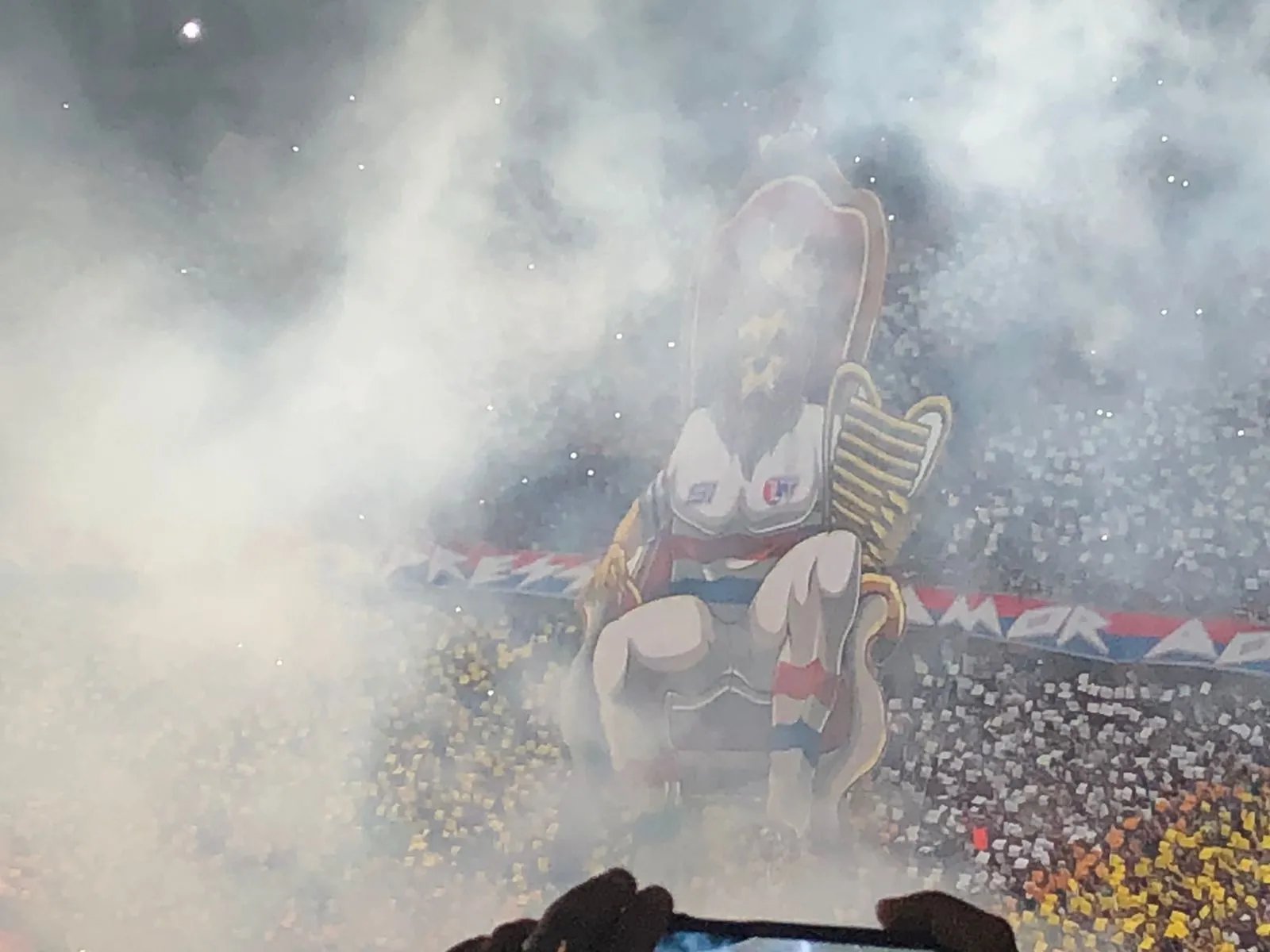 Mosaico de Rei Leão do Fortaleza