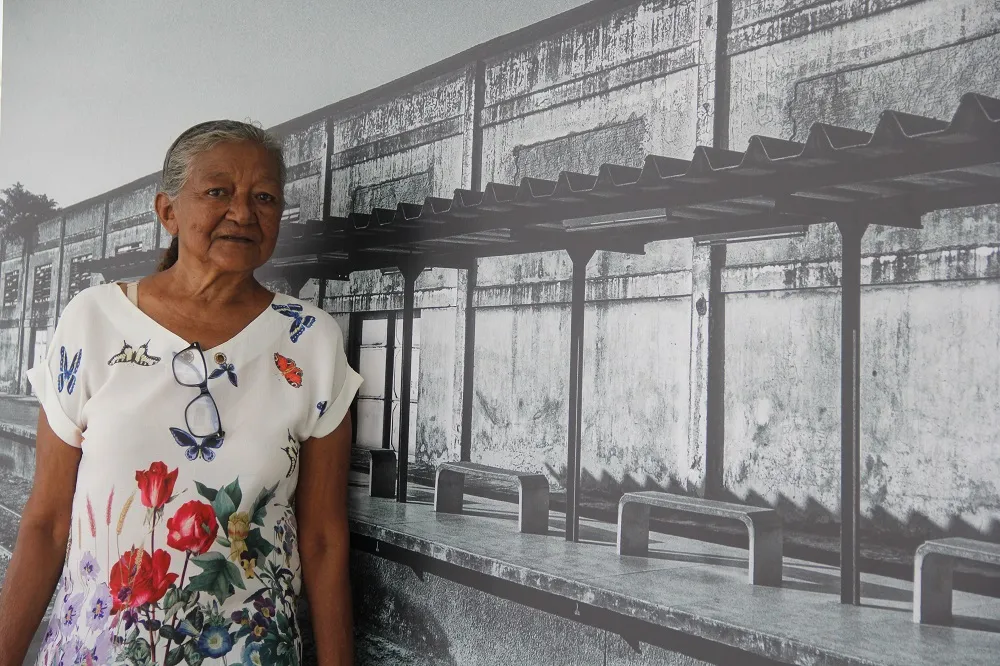 Lúcia Viana saiu pela primeira vez de Fortaleza por meio de uma viagem de trem; tinha 18 anos e ia encontrar amigas no Piauí