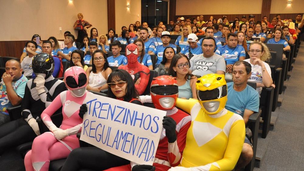 Super-heróis na Câmara Municipal de Fortaleza