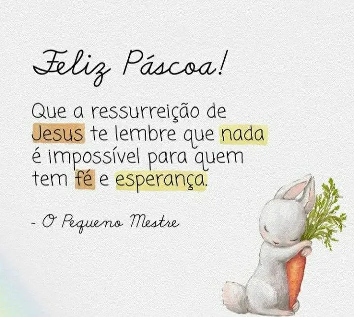 mensagem semana santa