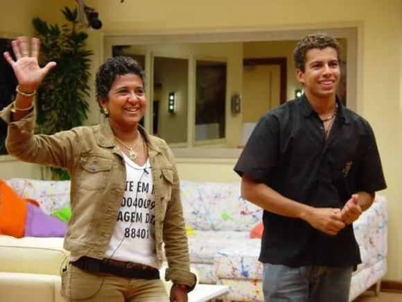 Cida e Thiago estiveram na final do BBB 4