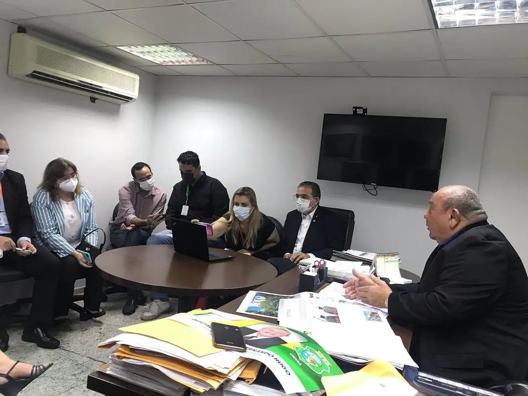 Reunião de Fernando Hugo com Enel