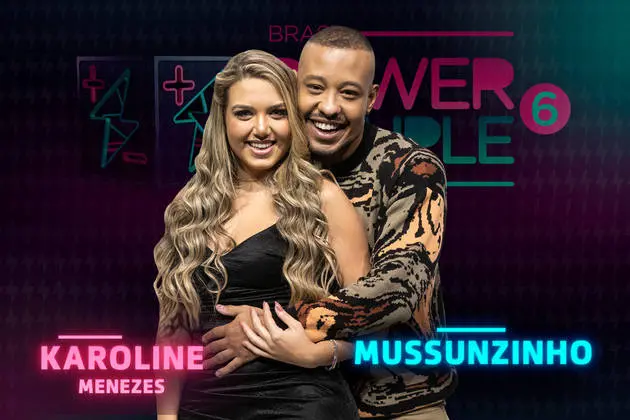 Karoline e Mussunzinho no Power Couple Brasil