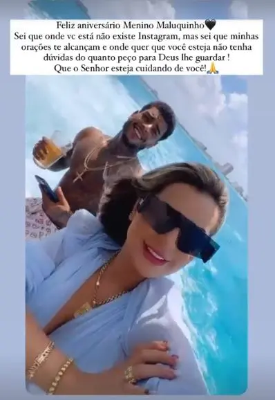 reprodução de post de deolane nos stories do instagram