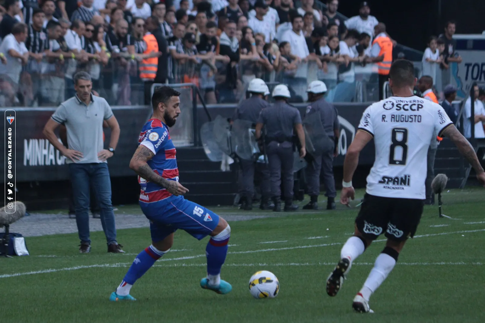 Felipe foi escalado como titular do Fortaleza contra o Corinthians