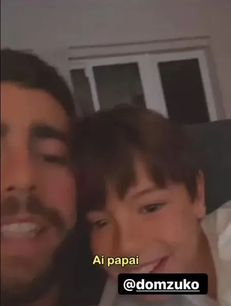 Scooby e Dom apareceram em vídeo no Instagram