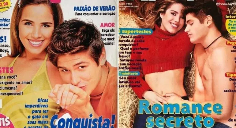 Casal foi capa de diversas publicações quando estavam juntos