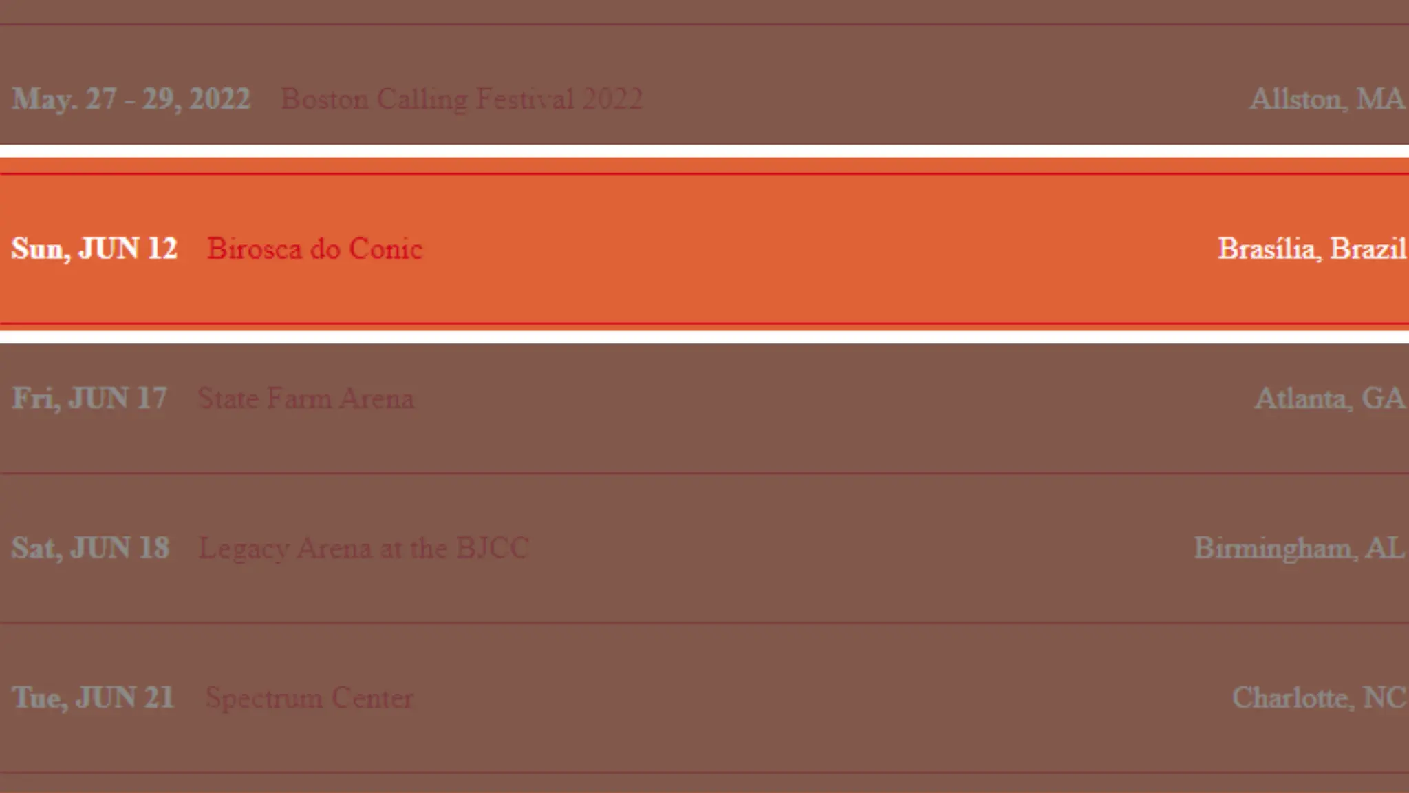 Agenda de Avril Lavigne mostra show em bar de Brasília