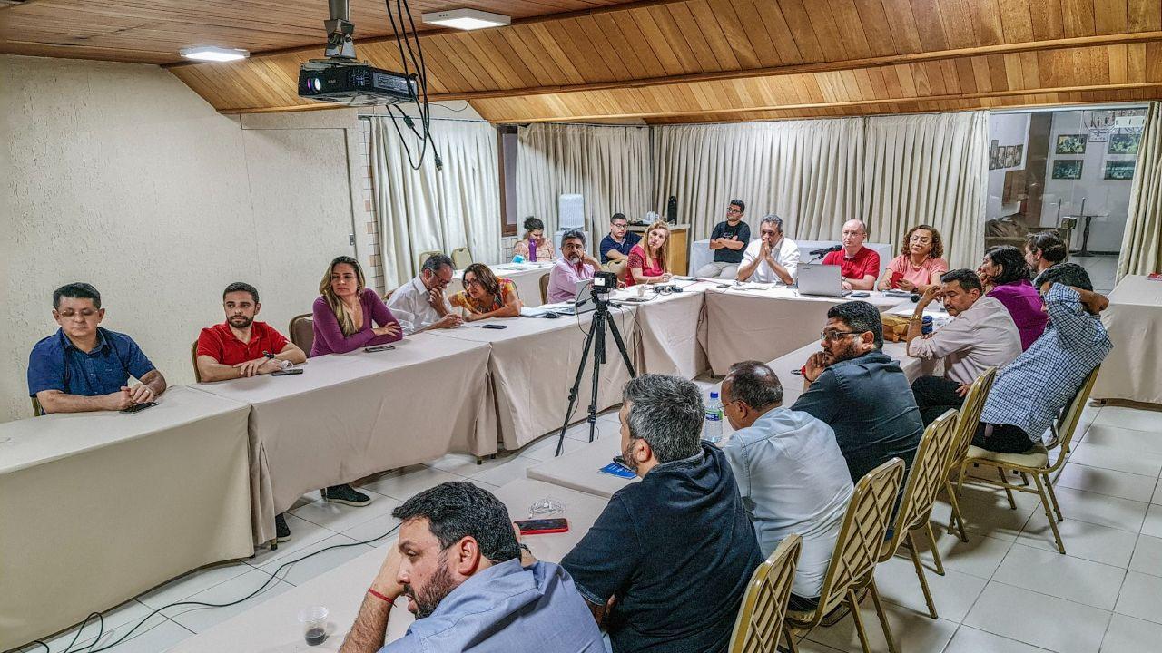 Reunião do PT Ceará no dia 4 de maio, após novo desgaste com Ciro Gomes