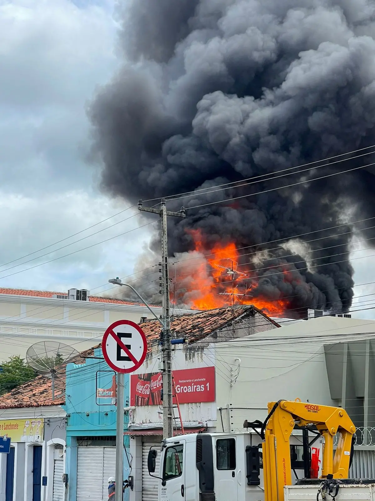 Incêndio atinge Câmara de Sobral