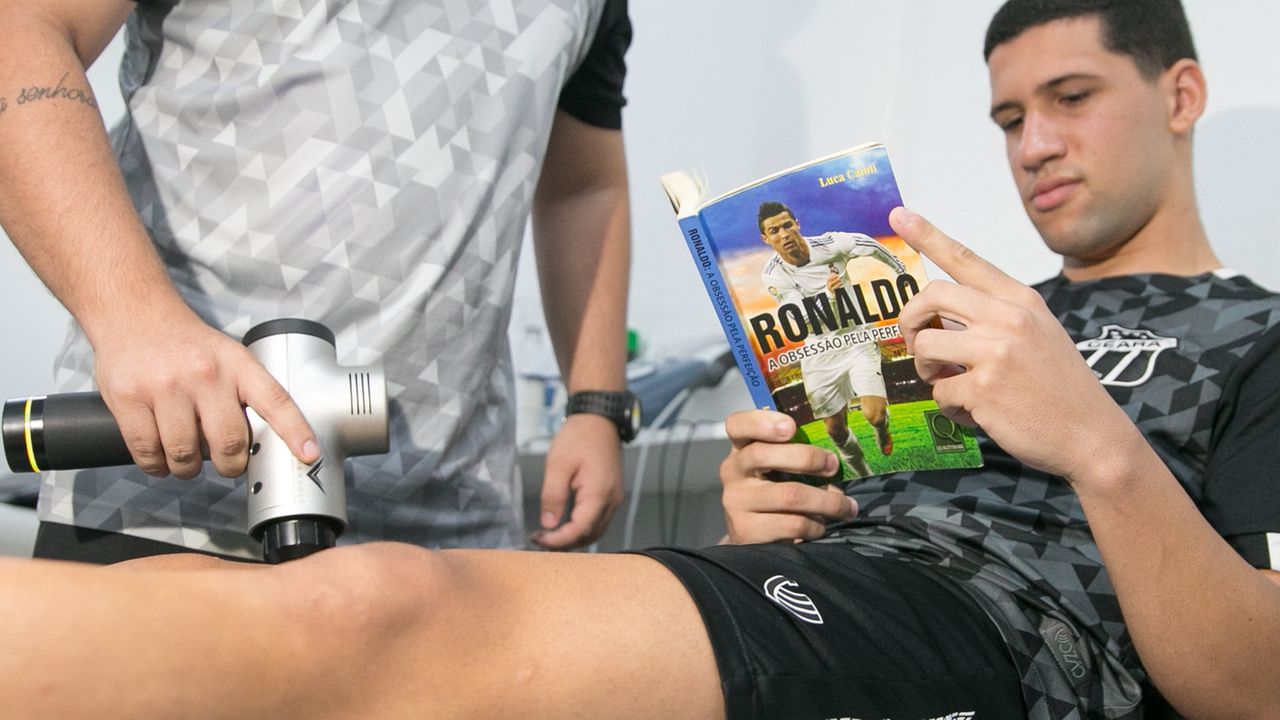 Atleta do Ceará realiza leitura na base