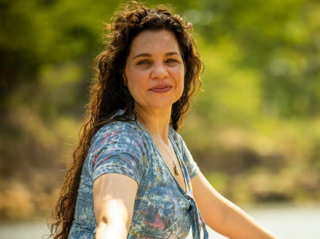 Maria Bruaca em cena da novela Pantanal