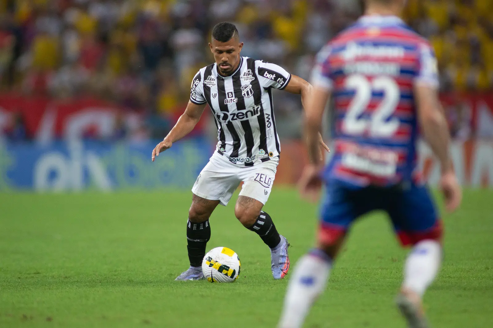 Fernando Sobral em ação pelo Ceará