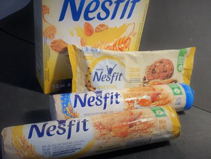 Produtos da linha Nesfit, da Nestlé