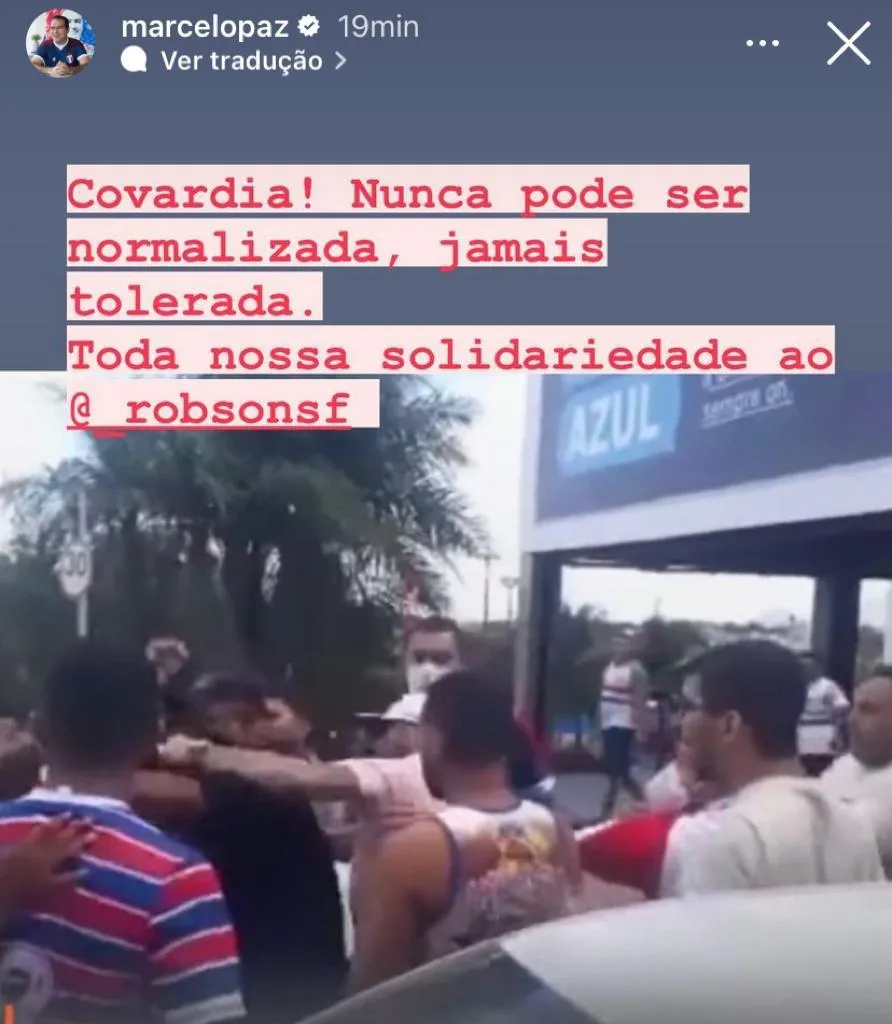 Marcelo Paz, presidente do Fortaleza, se manifestou