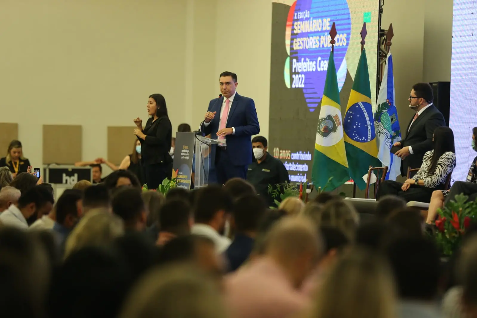 Prefeito de Chorozinho e presidente da Aprece, Junior Castro