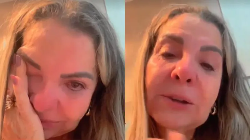 Dona Bil chorou ao saber do diagnóstico do filho