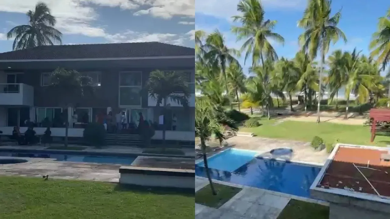 O influenciador Luva de Pedreiro recebeu as chaves da nova casa nesta sexta-feira (1º)