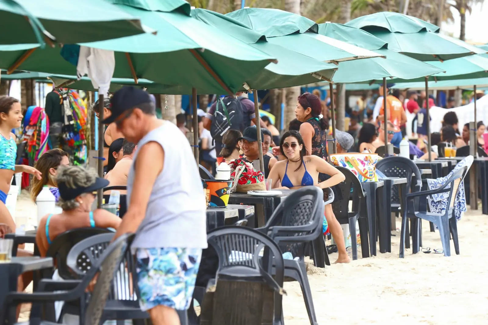 Barracas praia do Futuro