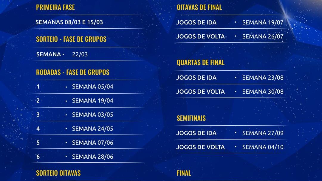 Libertadores e Sul-Americana: definidas datas e horários dos jogos