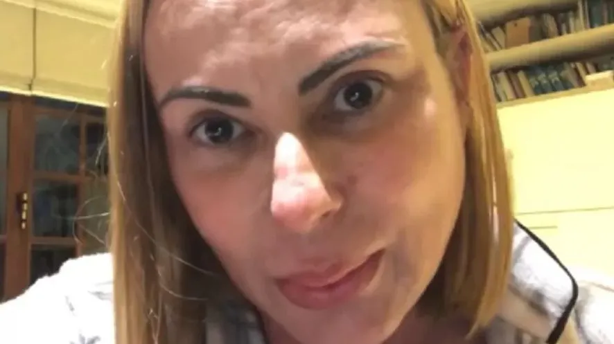 Marilene publicou vídeo nas redes sociais