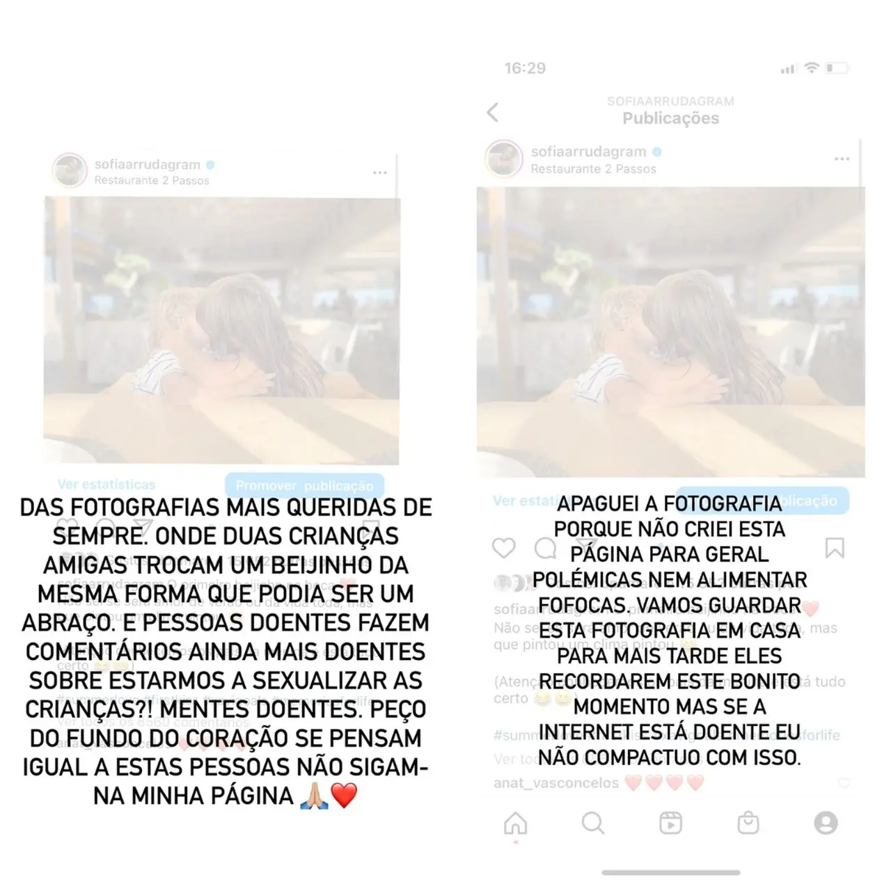 Print de stories de Sofia Arruda