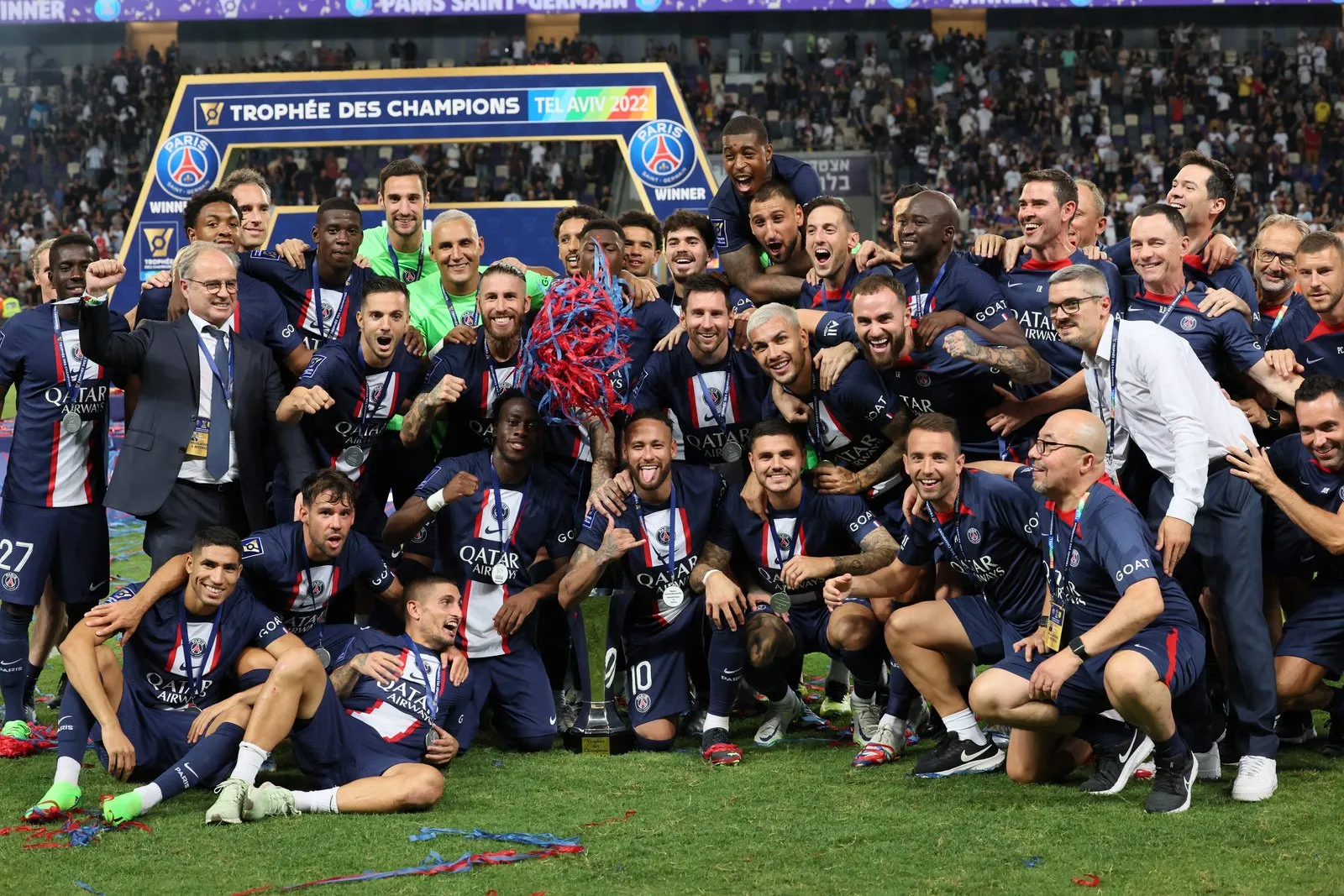 O Paris Saint-Germain (PSG) foi campeão da Supercopa da França de 2022-2023