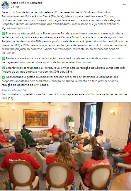 Publicação de Sarto