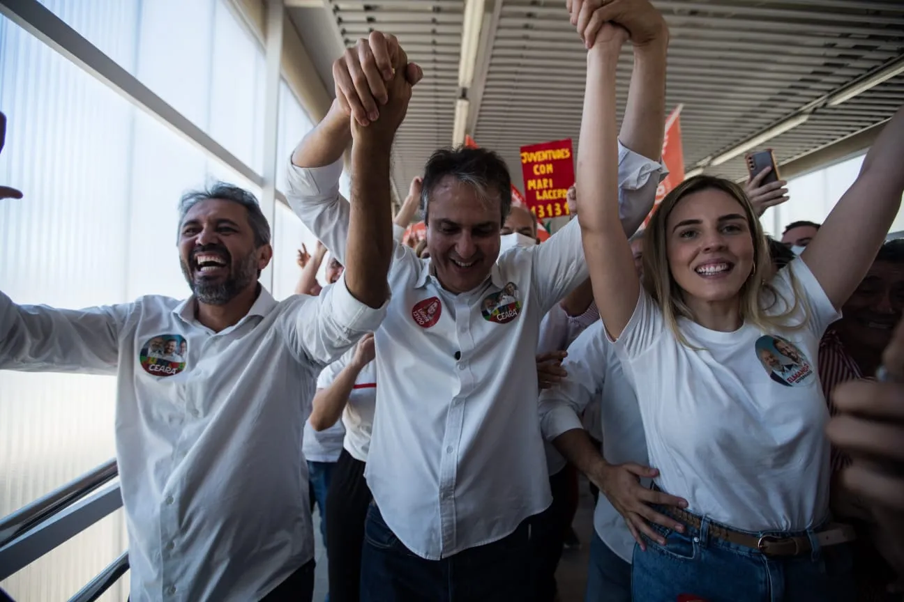 Elmano, Camilo e Jade percorreram as 10 estações do VLT Parangaba-Mucuripe