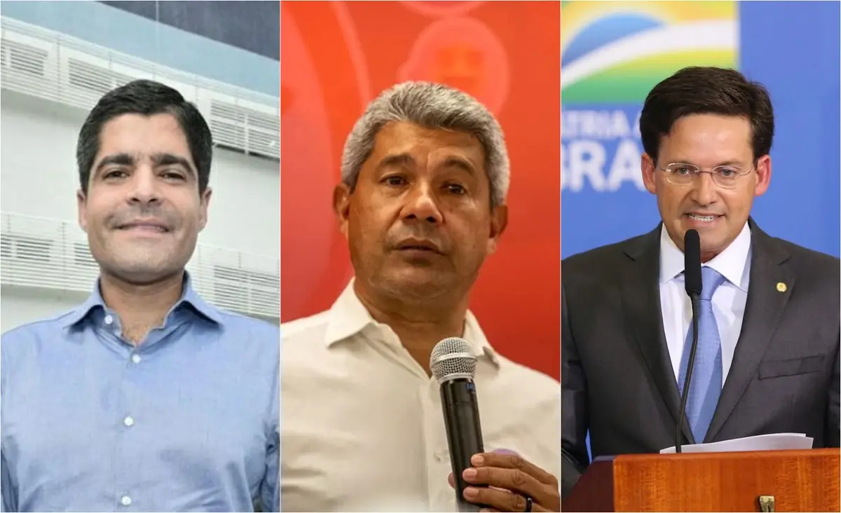 ACM Neto, Jerônimo Rodrigues e João Roma - Bahia