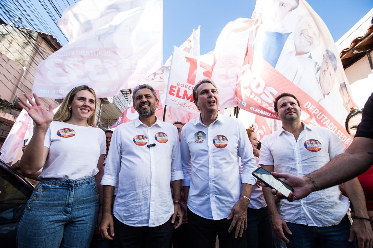 Jade Romero é vice na chapa de Elmano de Freitas