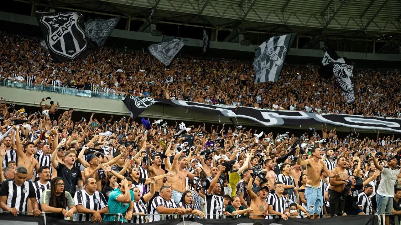 Imagem da torcida do Ceará