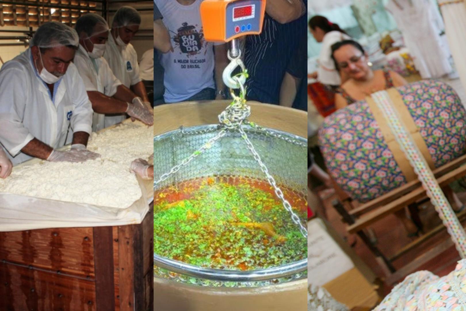 Na lista de desafios dos cearenses estão a tentativas de recordes de maior queijo, buchada e até renda de bilro do mundo