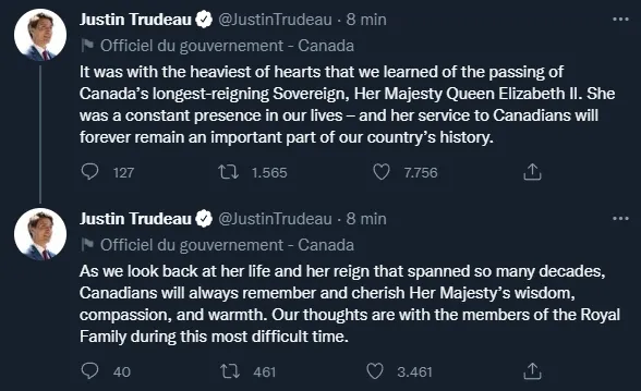 Justin Trudeau é o primeiro-ministro do Canadá