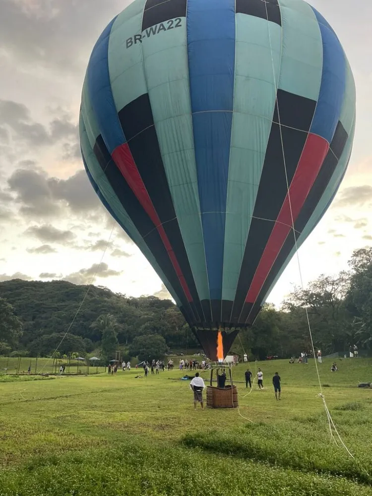 Hotel Fazenda Portal das Montanhas oferece passeio de balão aos sábados apenas para hóspedes