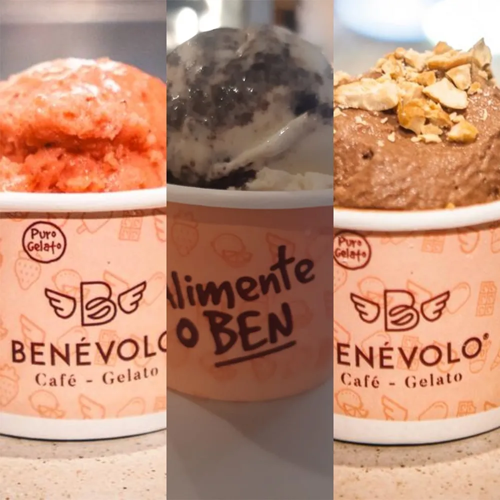 Na Gelateria Benévolo, por sua vez, Ninho, Chocolate e Morango são os mais procurados